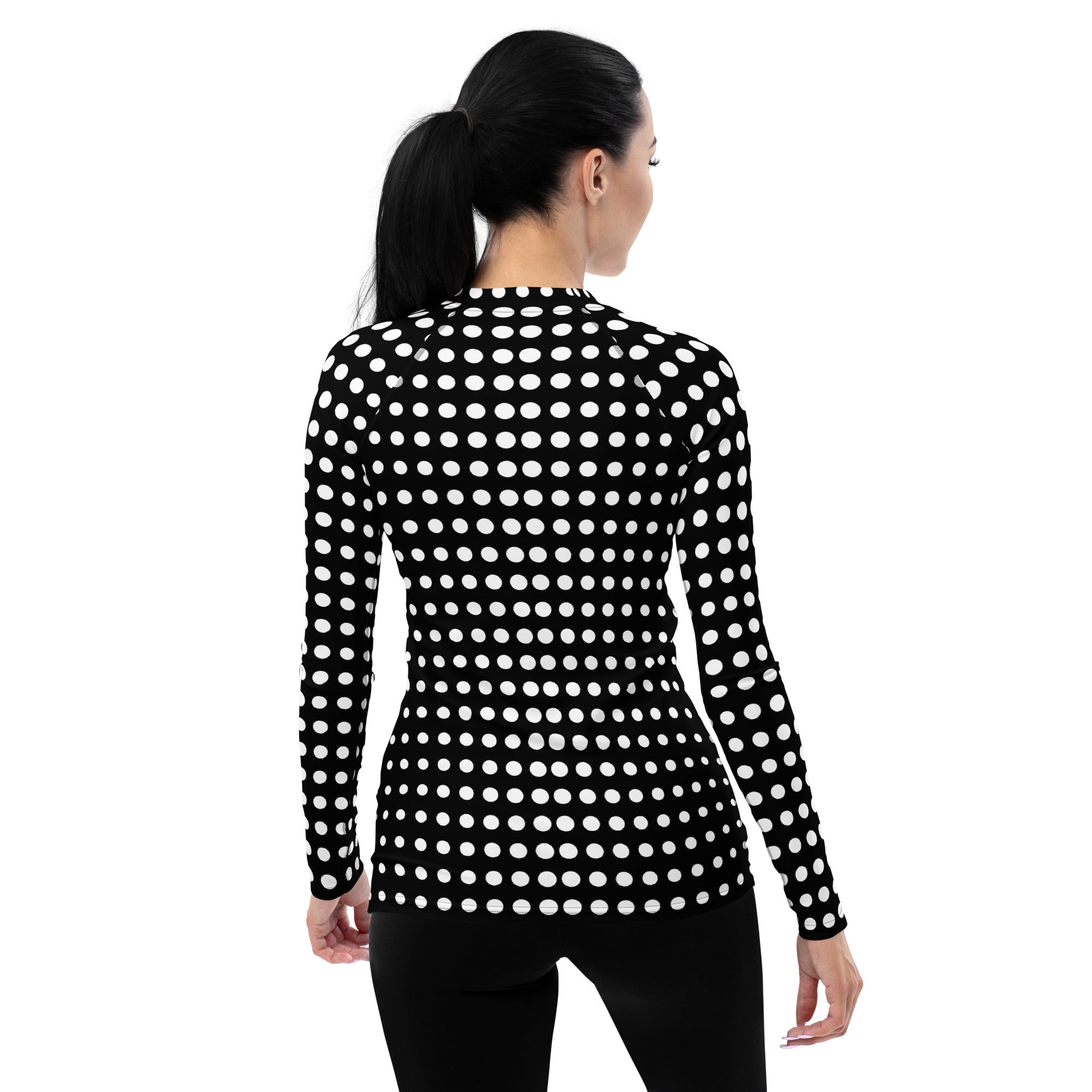 Optical Illusion Performance Rash Guard UPF 50+
